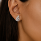 Elegant Wings – High Finish Silver Butterfly Earrings