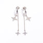 Dazzling Silver Fan Studs – Everyday Elegance