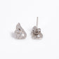 Elegant Wings – High Finish Silver Butterfly Earrings
