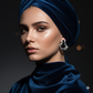Bold Elegance – Silver & Black Stone Hoop Earrings