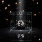 Elegant Wings – High Finish Silver Butterfly Earrings
