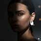 High-Finish Silver Stud Earrings – Butterfly Push