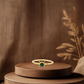 Sterling Silver with Emerald Ring