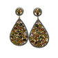 Multi Tourmaline Drop Earrings