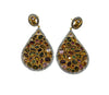 Multi Tourmaline Drop Earrings