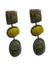 Sterling Silver Semi Precious Gemstone Earrings