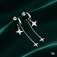 Dazzling Silver Fan Studs – Everyday Elegance